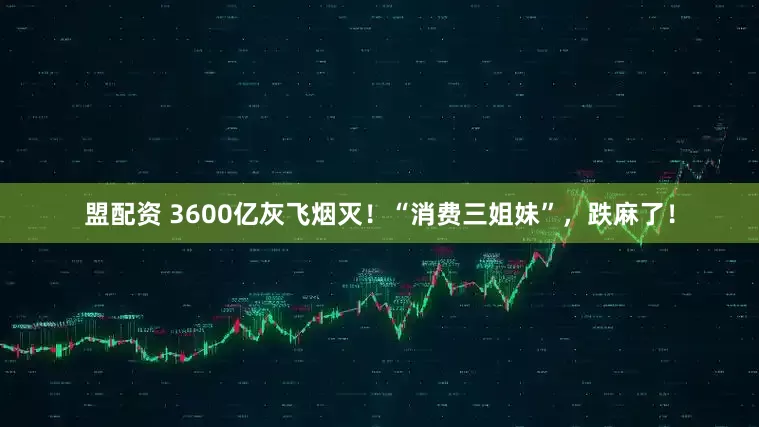 盟配资 3600亿灰飞烟灭！“消费三姐妹”，跌麻了！