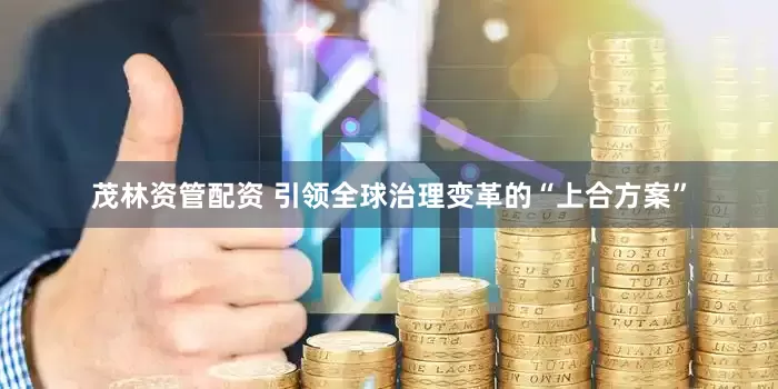 茂林资管配资 引领全球治理变革的“上合方案”